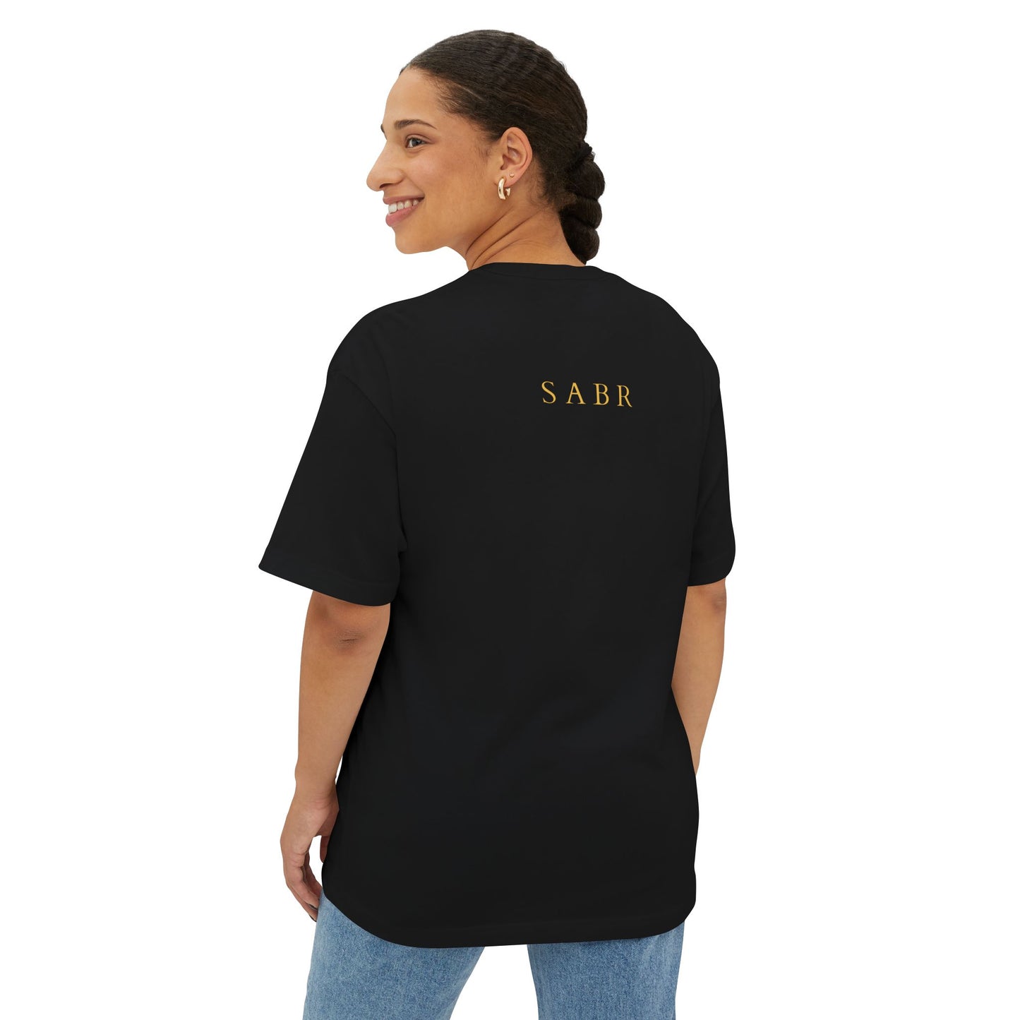 Sabr Arabic Calligraphy Tee | Deenwear T-Shirt, Minimal Chest Script