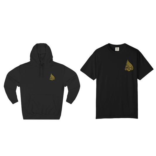 Deenwear Signature Set – Hoodie & Tee (Black or White)